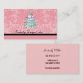 おむつのケーキの名刺 名刺 (正面/裏面)