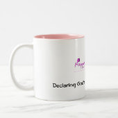 おむつのタンポポのマグ ツートーンマグカップ (左)