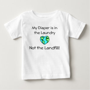 おむつの洗濯 ベビーTシャツ