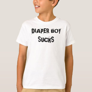 おむつの男の子の最低 Tシャツ