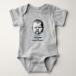 おむつを替えるかどうか。もう気にない ベビーボディスーツ