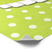 おむつカスタムケーキのポスター ポスター (角)