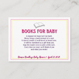 おむつケーキのリクエスト ワイルドフラワーの水彩画 ベビーシャワー エンクロージャーカード