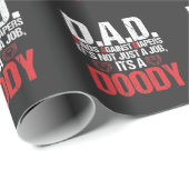 おむつトドラーパパアダルト問題に対する新しいパパ ラッピングペーパー (ロールコーナー)