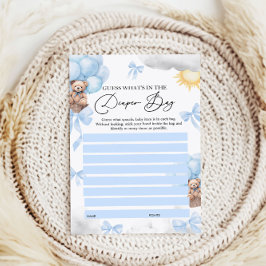 おむつバッグベビーシャワーゲームの内容