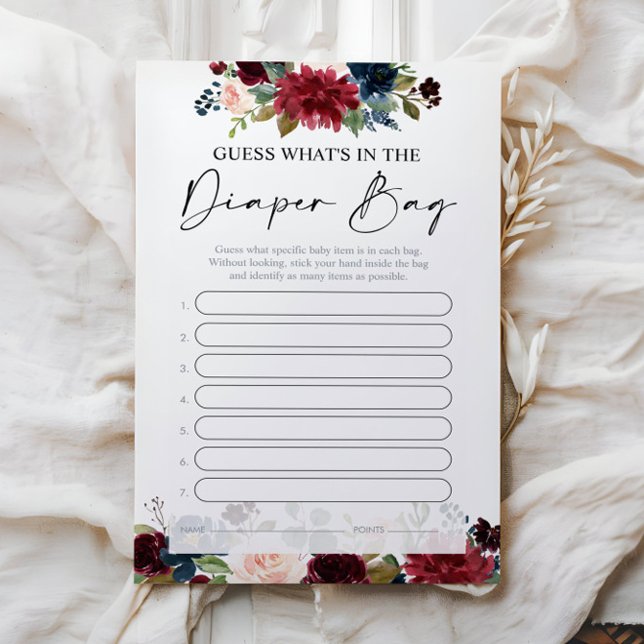 おむつバッグベビーシャワーゲームの内容 (クリエイターアップロード済み)