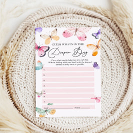 おむつバッグベビーシャワーゲームの内容