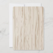 おむつビールベビーシャワーガール招待状 招待状 (裏面)