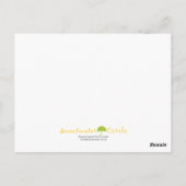 おむつピンノート ポストカード (裏面)