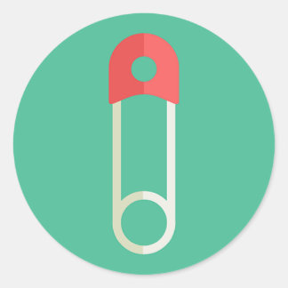 おむつピン ラウンドシール