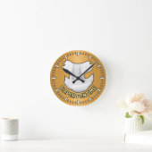 おむつファンタイム ラウンド壁時計 (ホーム)