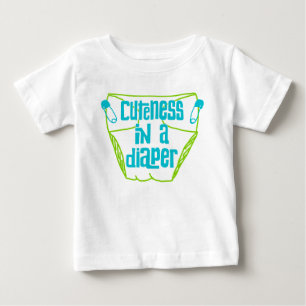 おむつベビーシャツの可愛さ ベビーTシャツ