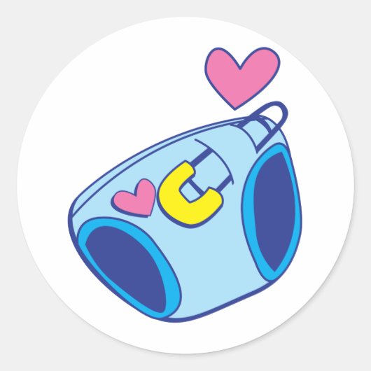 おむつベビー ラウンドシール (正面)