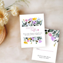 おむつラッフルかわいらしワイルドフラワーローンホワイト