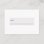 おむつラッフルウィンターシックなベビーシャワー挿入カード エンクロージャーカード (裏面)