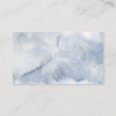 おむつラッフルウォーターカラームーン&スターズダスティブルー エンクロージャーカード (裏面)