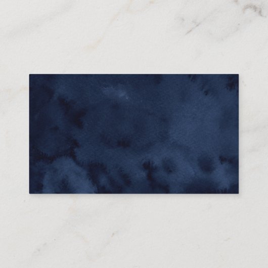 おむつラッフルウォーターカラームーン&スターズナイトスカイ エンクロージャーカード (裏面)