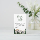 おむつラッフルウォーターカラー山 エンクロージャーカード (スタンド正面)