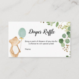 おむつラッフルエンクロージャカードを待つ エンクロージャーカード
