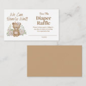 おむつラッフルエンクロージャカードを待つ エンクロージャーカード (正面/裏面)