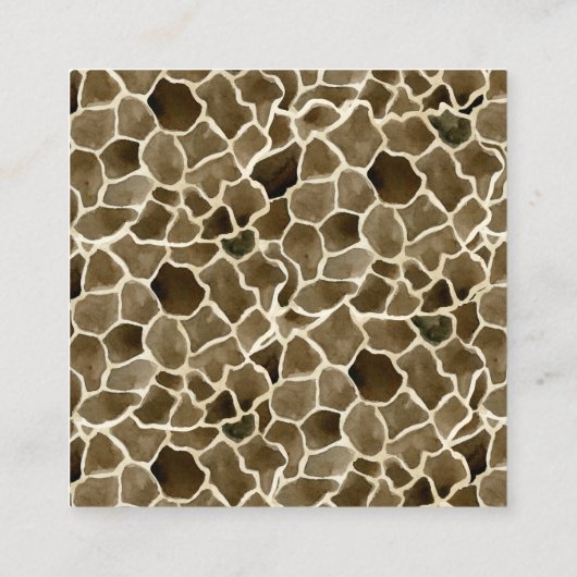 おむつラッフルエンクロージャー男の子の赤ちゃんシャワーキリン エンクロージャーカード (裏面)