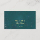 おむつラッフルエンチャントフォレストバラウッドランドベビー エンクロージャーカード (裏面)