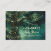 おむつラッフルエンチャント森ピンクマッシュルーム エンクロージャーカード (裏面)