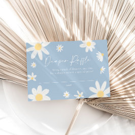 おむつラッフルカードデイジーダスティブルー ノートカード