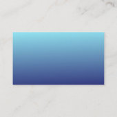 おむつラッフルカードボーイブルーベビーグラデーションビーシャワー エンクロージャーカード (裏面)