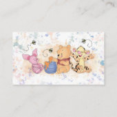 おむつラッフルカードワインTHE POOH エンクロージャーカード (裏面)