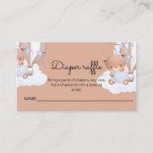 おむつラッフルカード コーリングカード (正面)