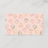 おむつラッフルキュートカボチャのパッチベビー エンクロージャーカード (裏面)