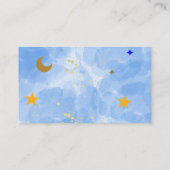 おむつラッフルゲームキラキラ小さな星 エンクロージャーカード (裏面)