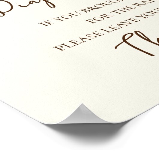 おむつラッフルサイン小さな漁師の赤ちゃんシャワー ポスター (角)