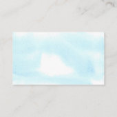 おむつラッフルサンボーイズベビーシャワー エンクロージャーカード (裏面)