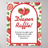 おむつラッフルストロベリースイートゲーム ポスター (正面)