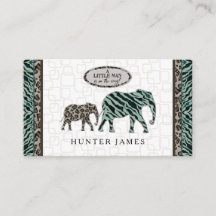 おむつラッフルチケットエレファントサファリベイビーシャワー