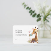 おむつラッフルチケットキラフェガールピンク エンクロージャーカード (スタンド正面)