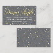 おむつラッフルチケットトゥインクルリトルスター エンクロージャーカード (正面/裏面)