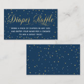 おむつラッフルチケットトゥインクルリトルスター エンクロージャーカード (正面/裏面)