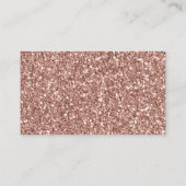 おむつラッフルチケットバラ金ゴールドグリッター紙吹雪 エンクロージャーカード (裏面)