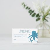 おむつラッフルチケットブルータコハート動物 エンクロージャーカード (スタンド正面)