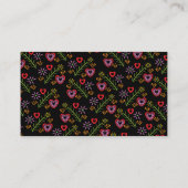 おむつラッフルチケットメキシカンフィエスタパペルピカド エンクロージャーカード (裏面)