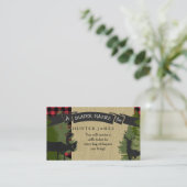 おむつラッフルチケットランバージャックディアー〔雄ジカの〕枝角ボーイ エンクロージャーカード (スタンド正面)