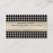 おむつラッフルチケットランバージャックベアーカッブボーイ エンクロージャーカード (裏面)