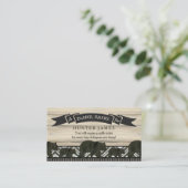 おむつラッフルチケットランバージャックベアーカッブボーイ エンクロージャーカード (スタンド正面)