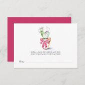 おむつラッフルチケットリトルスウィートアート エンクロージャーカード (正面/裏面)