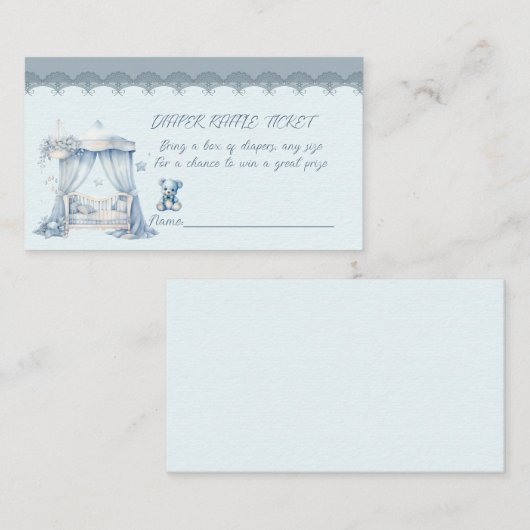 おむつラッフルチケット外装カード エンクロージャーカード (正面/裏面)