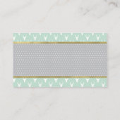 おむつラッフルチケット、ウッドランド鹿、ベビーシャワー エンクロージャーカード (裏面)