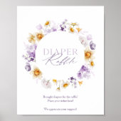 おむつラッフルドロップオフポスター ポスター (正面)